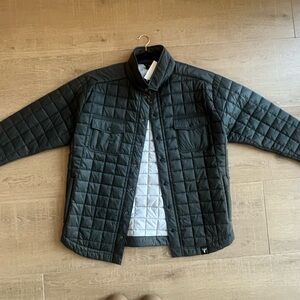 Men's Quilted Dark Jacket